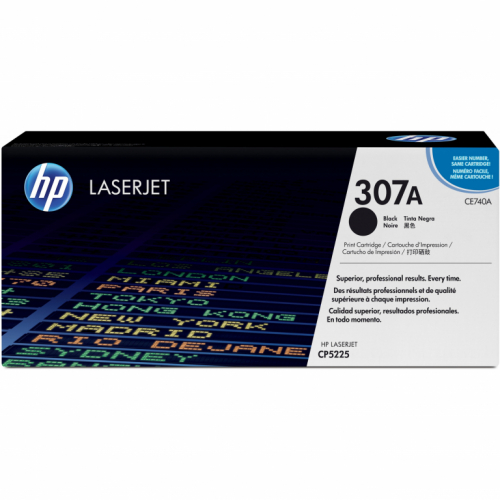 HP Toner 307A CE740A Schwarz