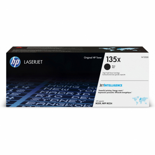 HP Toner 135X W1350X Schwarz bis zu 2.400 Seiten ISO/IEC 19798