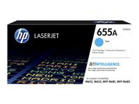 HP 655A Original LaserJet Toner Cartridge Cyan