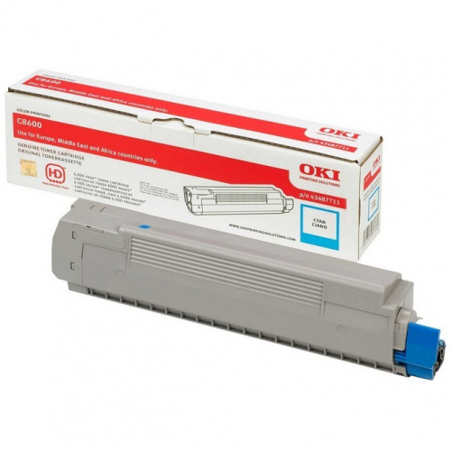 OKI Toner 43487711 Cyan bis zu 6.000 Seiten