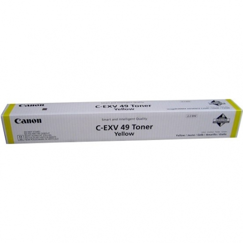 Canon Toner C-EXV49 8527B002 Gelb bis zu 19.000 Seiten