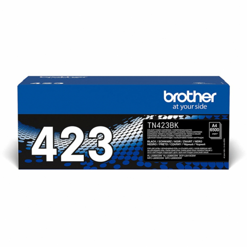 Brother Toner TN-423BK Schwarz bis zu 6.500 Seiten nach ISO 19798