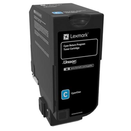 Lexmark Lexmark High Capacity Cyan Return Programme 84C2HC0 Toner Cartridge | Lexmark Cyan