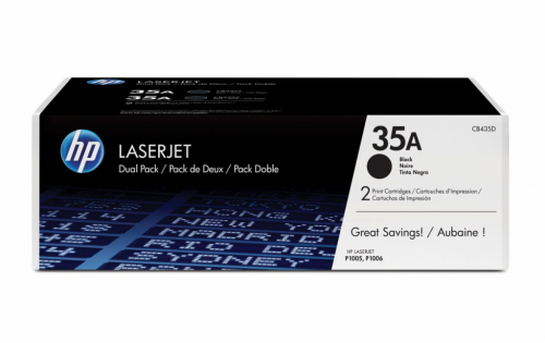 HP Inc. Toner LJ P1005/1006 1,5k Double Pack CB435AD