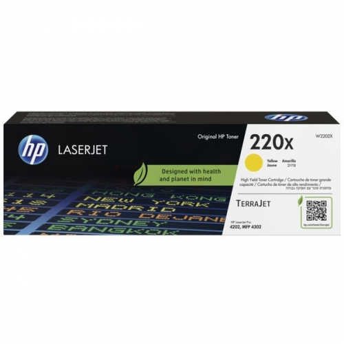 HP Inc. Toner 220X W2202X yellow