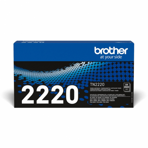 Brother Toner TN-2220 Schwarz bis zu 2.600 Seiten nach ISO 19752