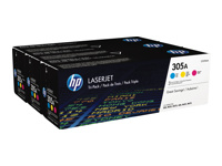 HP Toner 305A CYM Tri-Pack M351 M451 M375 M475