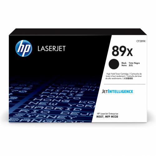 HP Toner 89X CF289X Schwarz