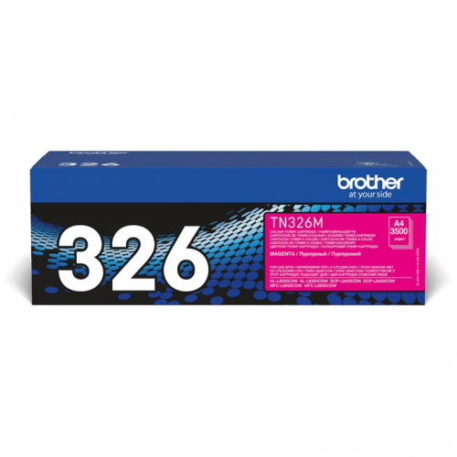 Brother Toner TN-326M Magenta bis zu 3.500 Seiten nach ISO 19798