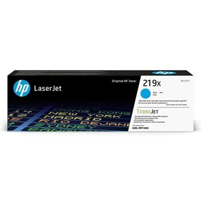 HP Inc. Toner 219X W2191X cyan