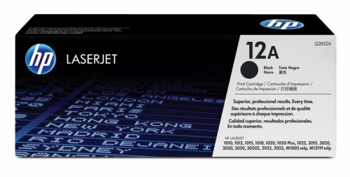 HP Inc. Toner 12A Black 2k Q2612A