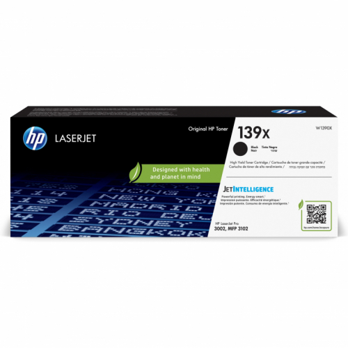 HP Toner 139X W1390X Schwarz bis zu 4.000 Seiten