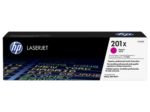 HP Inc. Toner  201X Magenta 2.3K CF403X