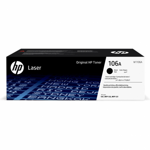 HP Toner 106A W1160A Schwarz