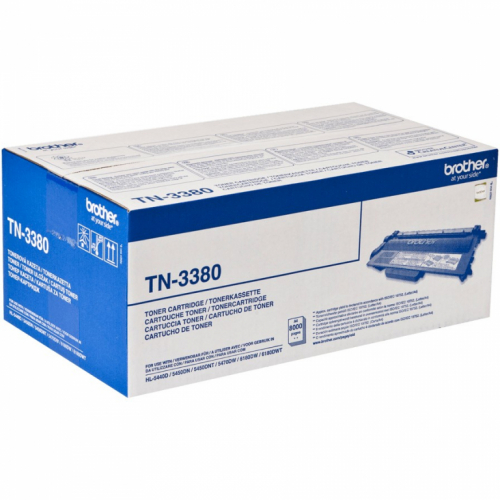 Brother Toner TN-3380 Schwarz bis zu 8.000 Seiten nach ISO/IEC 19752