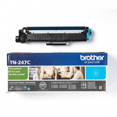 Brother Toner TN-247C Cyan bis zu 2.300 Seiten nach ISO/IEC 19798