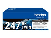 BROTHER TN247BK TWIN-pack black toners BK 3000pages/cartridge