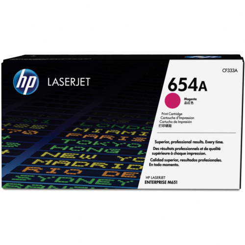 HP Toner 654A CF333A Magenta bis ca. 15.000 Seiten