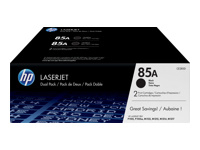 HP 2x Toner CE285A black HV LaserJet P1102 M1132 M1212 M1217