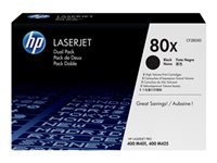 HP 2x Toner CF280X black LJ 400 Printer MFP series