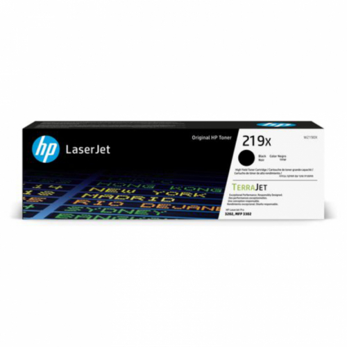 HP TerraJet original toner W2190X, HP 219X, black, 3200p, high capacity