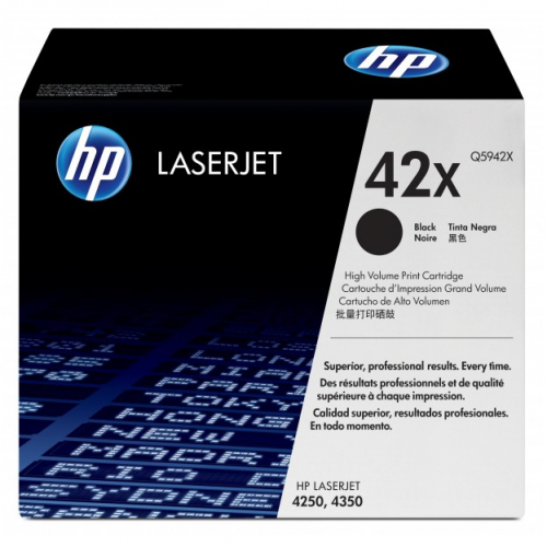 HP Toner 42X Q5942X Schwarz