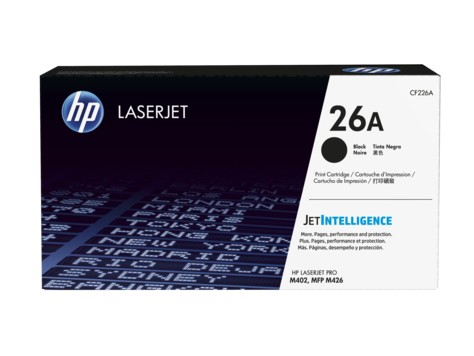 HP Inc. Toner 26A Black 3.1k CF226A