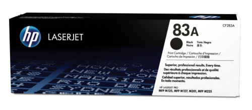 HP Inc. Toner 83A Black 1.5k CF283A