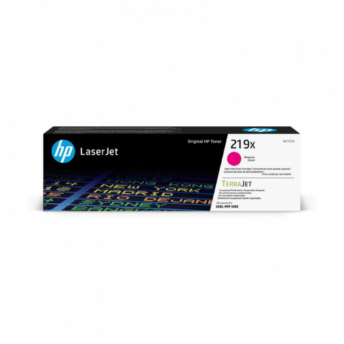 HP TerraJet original toner W2193X, HP 219X, magenta, 2500p, high capacity