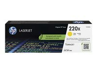 HP 220X Yellow Original LaserJet Toner Cartridge