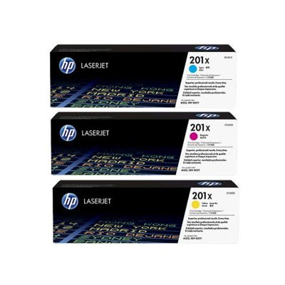 HP Inc. Toner 201X 3-Pack CMY 2.3K CF253XM