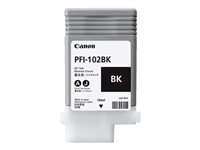 Canon PFI-102 BK - 130 ml - black - original - ink tank