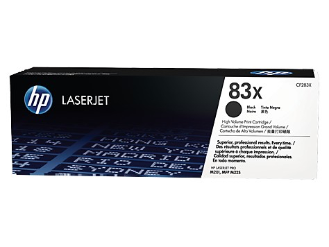 HP Inc. Toner 83X Black 2.2k CF283X