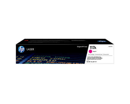 HP 117A Magenta Laser Toner Cartridge, 700 pages, for HP Color Laser 150,178,179