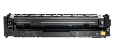 HP 207A Yellow Laser Toner Cartridge, 1250 pages, for HP Color LaserJet Pro M255, M282, M283