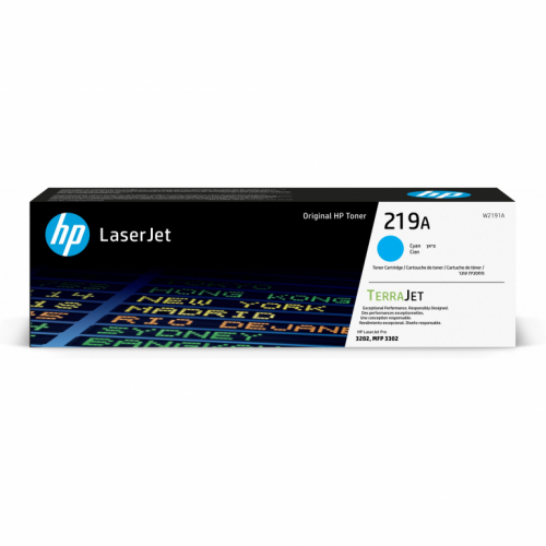 HP Toner 219A W2191A Cyan