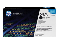 HP Toner CE260A black HV improoved ColorSphere toner Smart Printing Technology Color LaserJet CM4025/CP4525 8500 pages