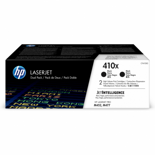 HP Toner 410X Original LaserJet Toner Schwarz High Yield 2-pack