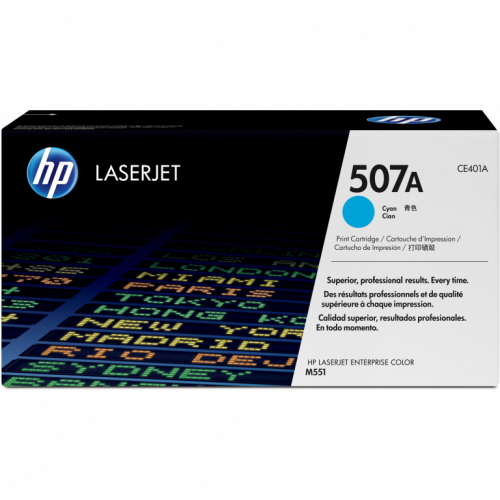 HP Toner 507A CE401A Cyan bis zu 6.000 Seiten