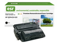 ESR Toner cartridge compatible with HP Q5942X High Capacity black remanufactured 20.000 pages