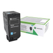 Lexmark Corporate | 74C2SCE | Laser Toner Cartridge | Cyan
