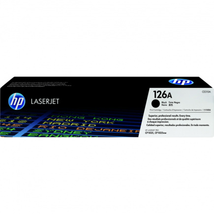 HP Toner 126A CE310A Schwarz