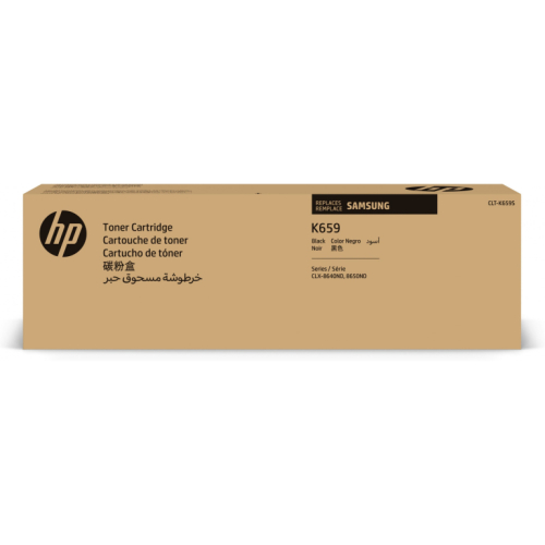 HP ersetzt Samsung CLT K659S Schwarz Tonerpatrone