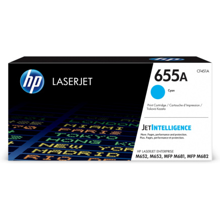HP 655A Original LaserJet Toner Cyan