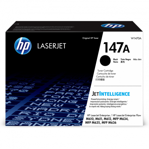 HP 147A Black LaserJet Toner Cartridge 10.500 pages