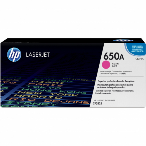 HP original Colour LaserJet CE273A Toner cartridge magenta standard capacity 15.000 pages 1-pack