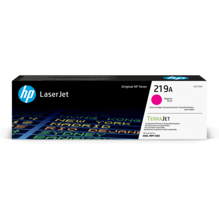 HP 219A Magenta Original LaserJet Toner Cartridge 284691