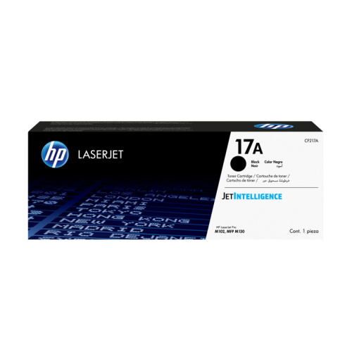 HP 17A Черный Laser Toner Cartridge, 1600 pages, for HP LaserJet Pro M102a, M130a