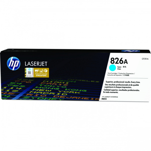 HP Tonerpatrone - CF311A - No.826A - cyan - 31.500Seiten