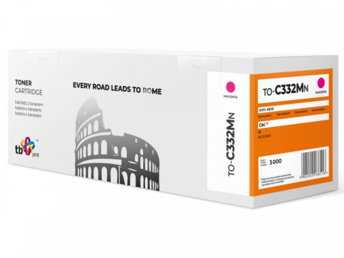 TB Print Toner for OKI C332 TO-C332MN MA 100% new